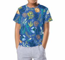 Load image into Gallery viewer, Bright in blue Kids T-shirt