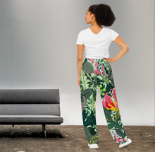 Load image into Gallery viewer, Tropical unisex wide-leg Trousers