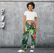 Load image into Gallery viewer, Tropical unisex wide-leg Trousers