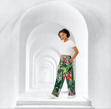 Load image into Gallery viewer, Tropical unisex wide-leg Trousers