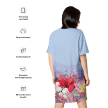 Load image into Gallery viewer, Undulating T-shirt dress