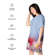 Load image into Gallery viewer, Undulating T-shirt dress