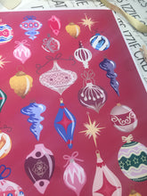 将图片加载到图库查看器,Lost my Baubles Red Poster