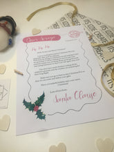 将图片加载到图库查看器,Letter FROM SANTA!