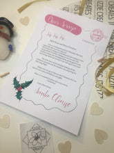 将图片加载到图库查看器,Letter FROM SANTA!