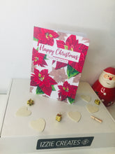 Загрузить изображение в средство просмотра галереи, Poinsettia Christmas Card