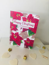 Загрузить изображение в средство просмотра галереи, Poinsettia Christmas Card