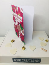 Загрузить изображение в средство просмотра галереи, Poinsettia Christmas Card
