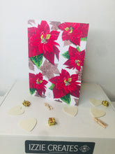 Загрузить изображение в средство просмотра галереи, Poinsettia Christmas Card