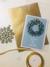 将图片加载到图库查看器,Deck the Halls Christmas cards