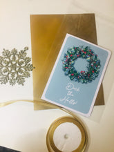 将图片加载到图库查看器,Deck the Halls Christmas cards