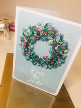 将图片加载到图库查看器,Deck the Halls Christmas cards
