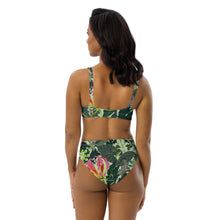 Загрузить изображение в средство просмотра галереи, Tropical Recycled high-waisted bikini