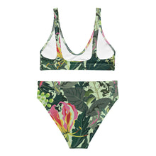 Загрузить изображение в средство просмотра галереи, Tropical Recycled high-waisted bikini