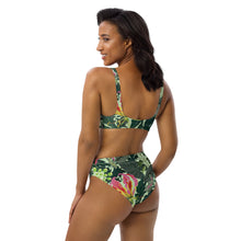 Загрузить изображение в средство просмотра галереи, Tropical Recycled high-waisted bikini