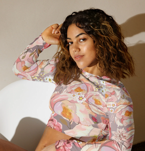 Rose crop top