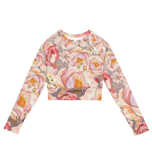 Rose crop top