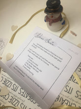 Загрузить изображение в средство просмотра галереи, Personalised Letter to SANTA!!
