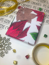 Загрузить изображение в средство просмотра галереи, Poinsettia Christmas wrapping paper (A3, pack of 10 sheets)
