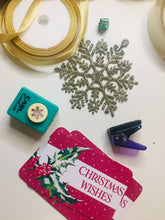 Cargar imagen en el visor de la galería, Merry Christmas Personalised label (pack of 10)
