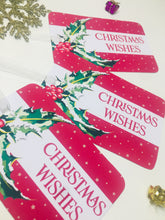 Cargar imagen en el visor de la galería, Merry Christmas Personalised label (pack of 10)
