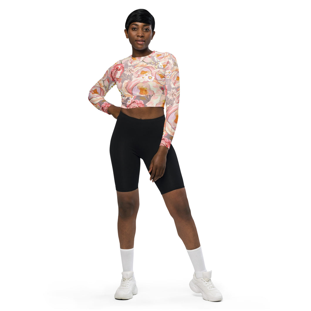 Rose crop top